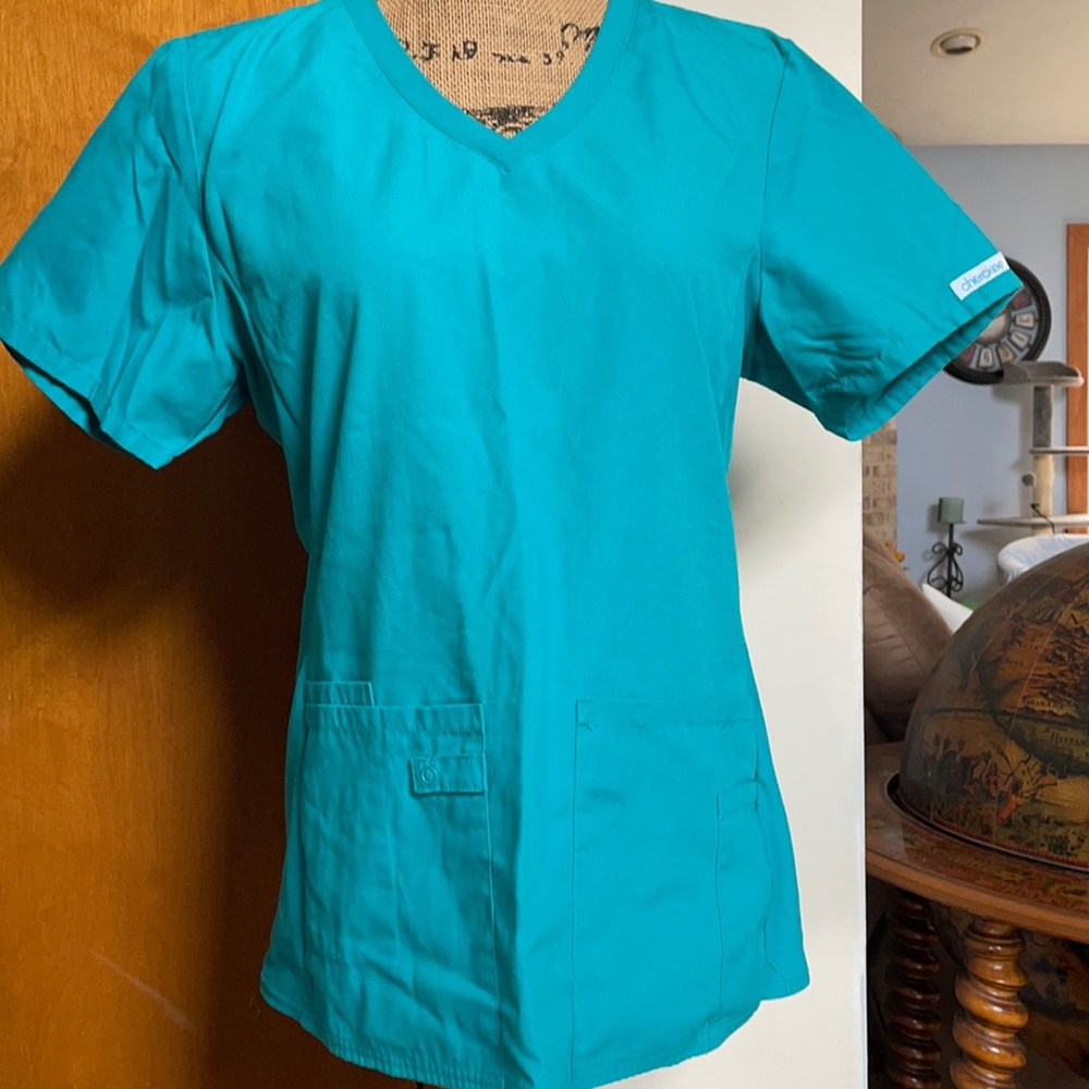 Cherokee Aqua ladies scrub
